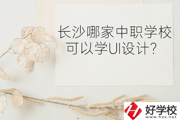 長(zhǎng)沙哪家中職學(xué)?？梢詫W(xué)UI設(shè)計(jì)？