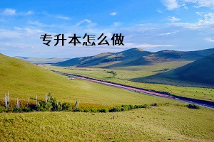專升本怎么做