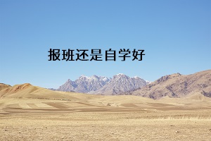 報班還是自學好