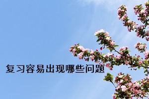 復(fù)習(xí)容易出現(xiàn)哪些問(wèn)題