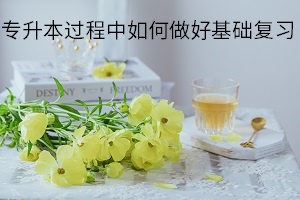 專(zhuān)升本過(guò)程中如何做好基礎(chǔ)復(fù)習(xí)