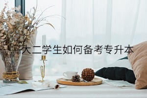 大二學(xué)生如何備考專升本