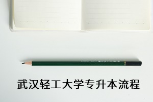 武漢輕工大學專升本流程