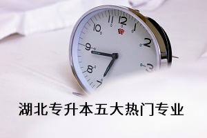 湖北專升本五大熱門專業(yè)